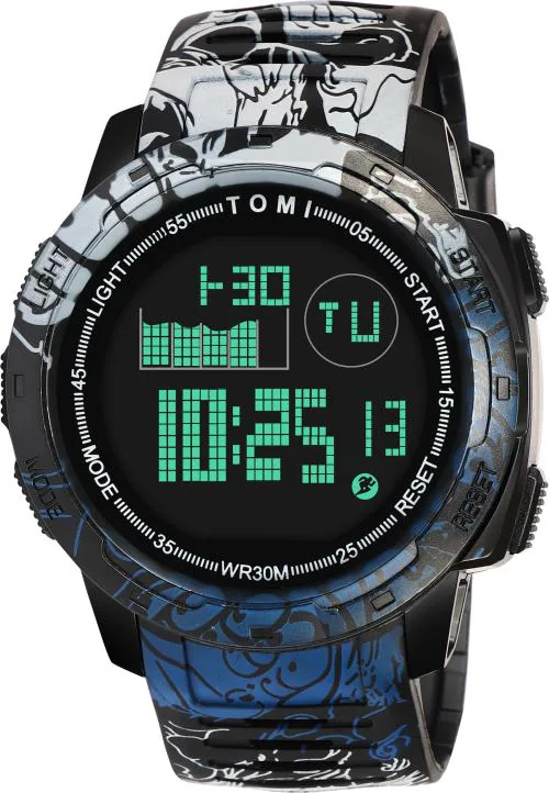 Tomi digital watch - for men (TM-2021G)