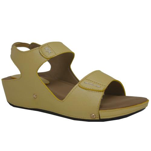 Exotique Beige Fashion Platform Sandal For Women
