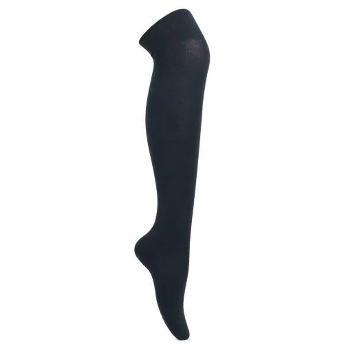 Bonjour Formal Stockings For School Girls in Single - Navy Blue