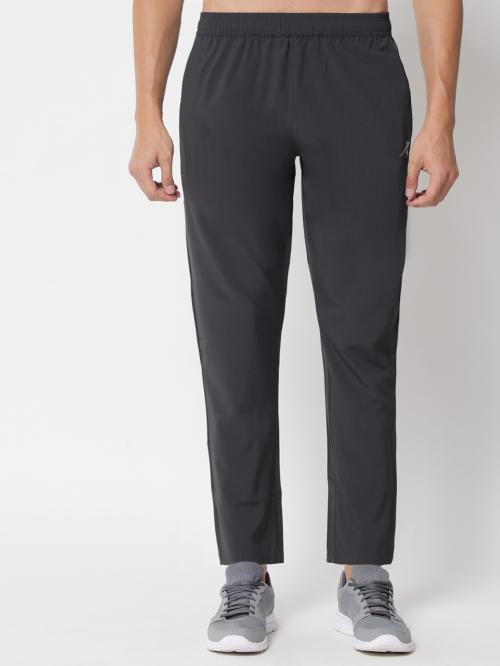 My Swag Men's Grey Color Solid Casual Sleep Wear Track Pants