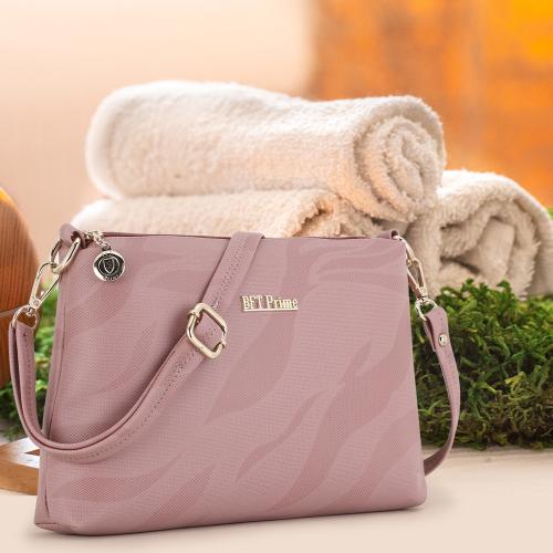 BFT Prime Latest Pink Cross Body Sling Bag for Girls/Women