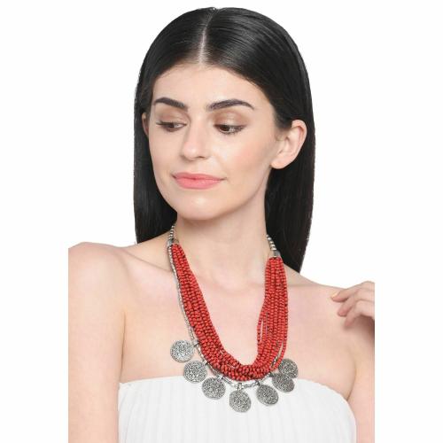 Buy Beads Necklace Artificial Fashion Jewellery For Women Online at
