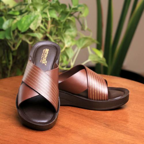 Aerowalk Style Up your Feet Stylish Fashion Sandal for Women | Comfortable| Lightweight | Anti Skid | Casual Office Footwear (AT28)