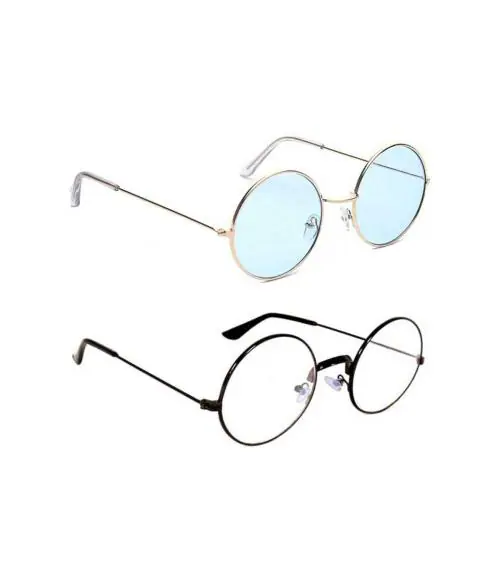Elligator Round Sunglasses for Men and Women UV Lens Protection
