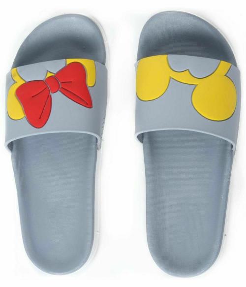 Des Tongs Grey Flip Flops for Women