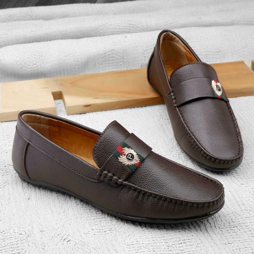 Smoky Brown Loafer Shoes