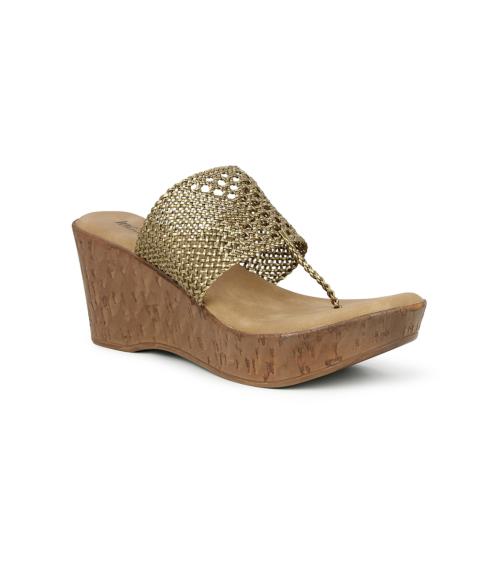Inc.5 Antique Textured Wedge Sandals