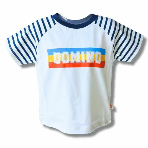 Tiny Titans Boys Cotton Half Sleeve Domino Printed T-Shirt (4-5 Years)