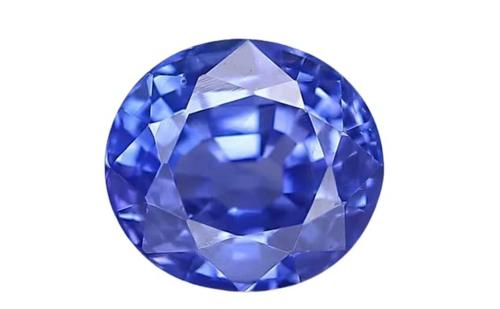 Feel Touch Mart Blue Sapphire Stone 5 Carat Neelam Nag Original 5.50 Ratti Lab Certified Oval Shape Top Quality Indramukhi Stone Precious Beautiful Bllue Color Loose Neelam Ratna Stone For Men & Women By