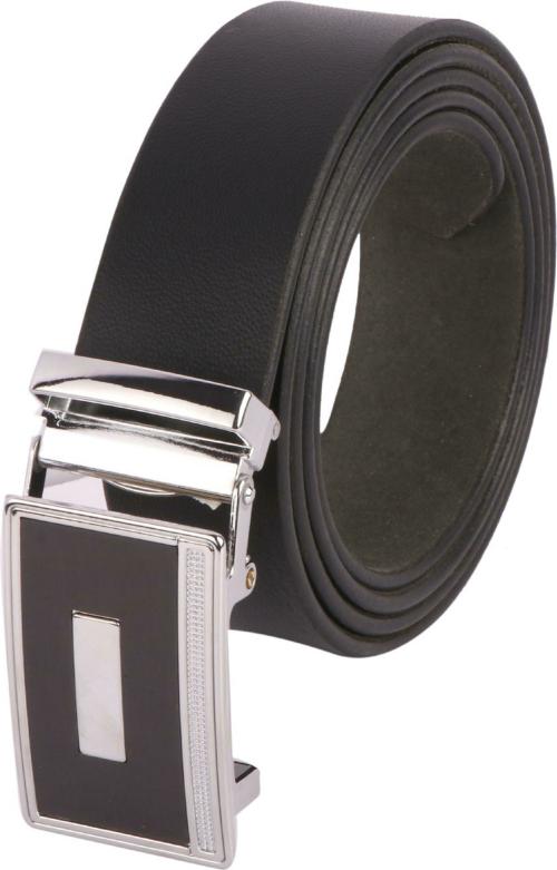 USL Men Black Genuine Leather Belt (46)