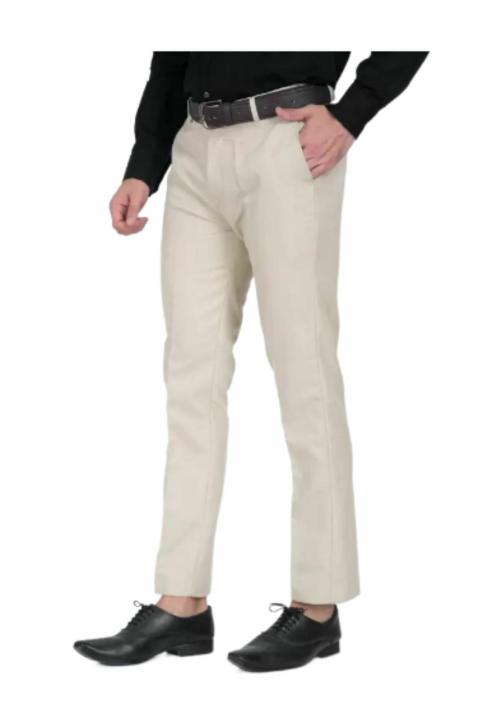 Walaiti Mens Cotton Formal Pants Trousers