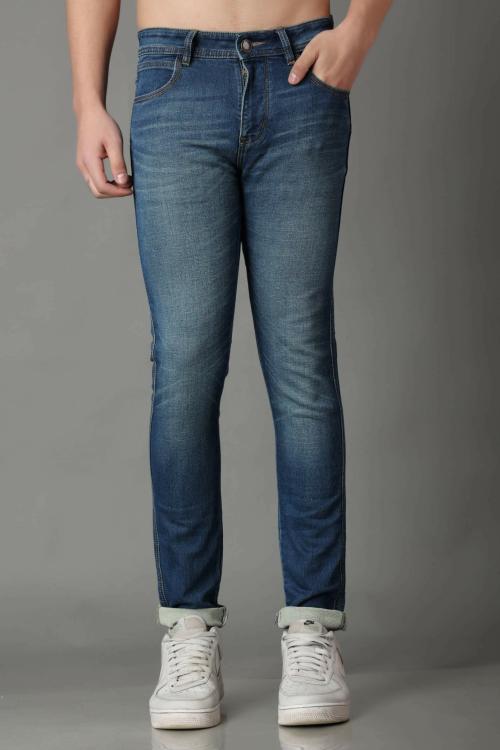 Buy blue collars Men Slim Mid Rise Blue Jeans Online at Best Prices in