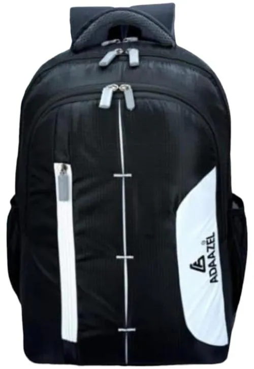 Adaazel Large 45 L Sd New Black White Durable Fancy Modern Unisex School Bags Ofice Bags Travel Laptop Bags Backpacks Navy Blue Pack Of 1 Piece