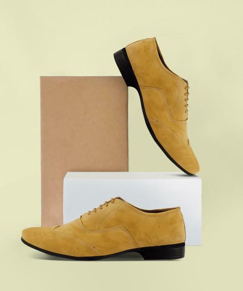 Smoky Tan Men's Formal Shoes