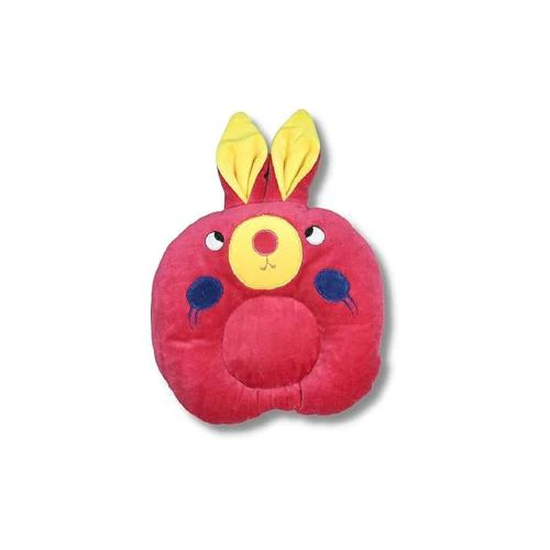 Little Boo Mustard Seeds (Rai) Pillow Cotton,Baby Head Shaping Takiya Detachable Mustard/Rai Seed Pouch for Easy Washing Feeding & Nursing Baby Neck Pillow (0-9 Months)(Pink Yellow)