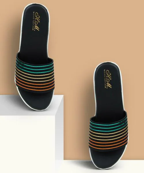 H.M. LADIES FOOTWEAR Women Black Wedges