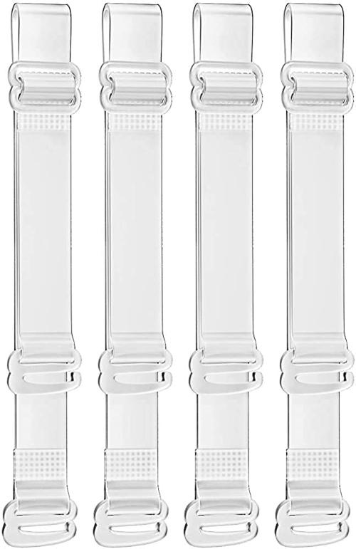 In-Curve Multicolor Self Design Cotton Single Bra Straps