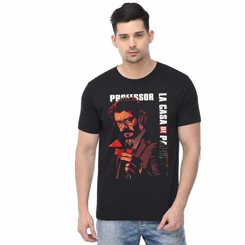 BAZARVILLE Money Heist - La Casa De Papel - T Shirts for Men