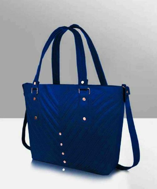 SAHAL FASHION BLue PU Leather and Genuine Leather Hobo Handbag 6 L - Regular