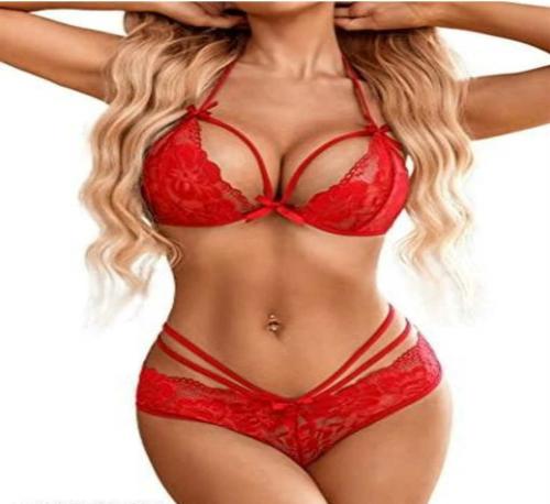 JACKSHON Lingerie Woman Thongs Sexy Night Dress Babydoll Nightwear for women babydoll Woman night dresses honey moon dresses wedding dresses nightdresses sexy dresses lingerie set - A16