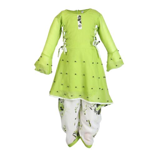 Arshia Fashions Girls Kurti with Dhoti Pants | Kids Wear | Girls Ethnic Wear | Girls Salwar Suit Set | Kurta And Patiala Set