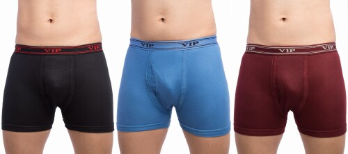 VIP ULTIMA MENS COTTON TRUNK PACK OF 3