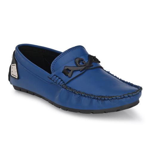 RAY J Men Blue Casual Loafer Synthetic Shoes