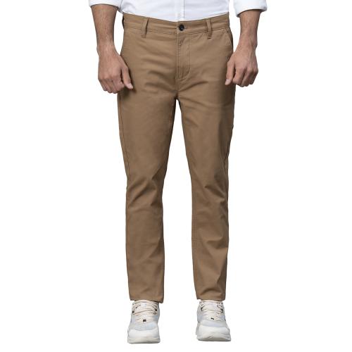 Red Tape Casual Chinos for Men | Tan | Solid Woven Chinos | Skinny |Comfortable & Breathable | Durable & Moisture Absorbent | Cotton Chinos for Men