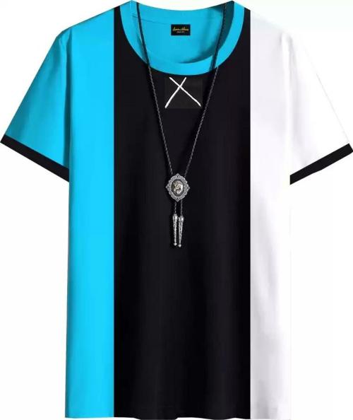 Rockhard Round neck coloblock tshirt