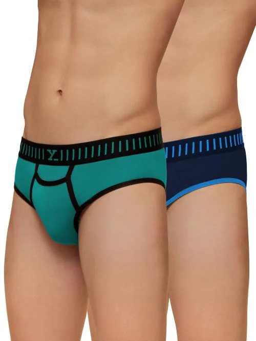 XYXX Pack of 2 Intellisoft Micro Modal Vibe Men Briefs