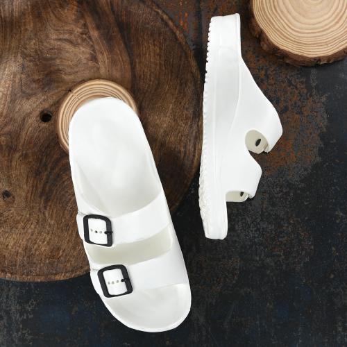 Vellinto GHOST Adjustable Strap Slides For Men ll Slippers For Men ll Casual Slipper/Sandals For Men