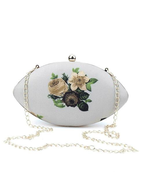 Odette Green Women Clutch