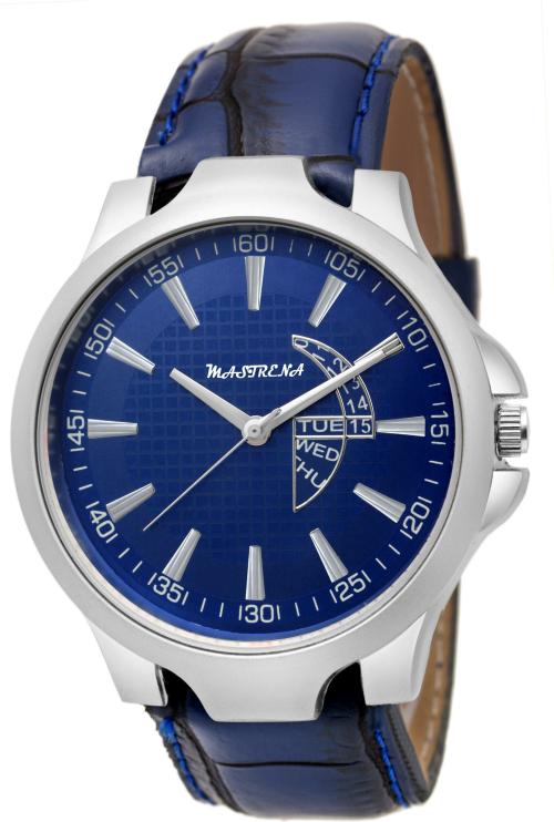 Mastrena Analog Blue Dial Blue Strap Watch For Boys