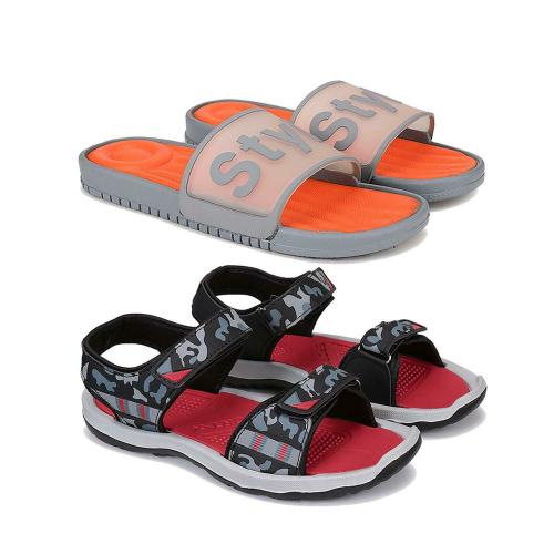 Bersache Multicolour Chappal for Men and Perfect Filp-Flops for daily wear walking Slippers