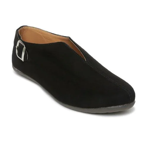 Marc Loire Women Black Slip-On Casual Shoes