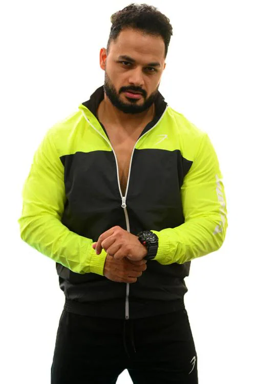 Fuaark Trainer Jacket Neon Green