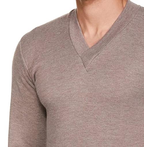 brown long sleeve thermal