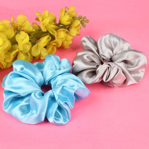 Buy NNR Satin Silk Large Hair Scrunchies For Girls And Womens, Satin