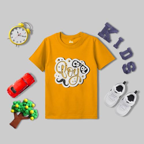 DE TEES BOYS PRINTED TSHIRT 160GSM