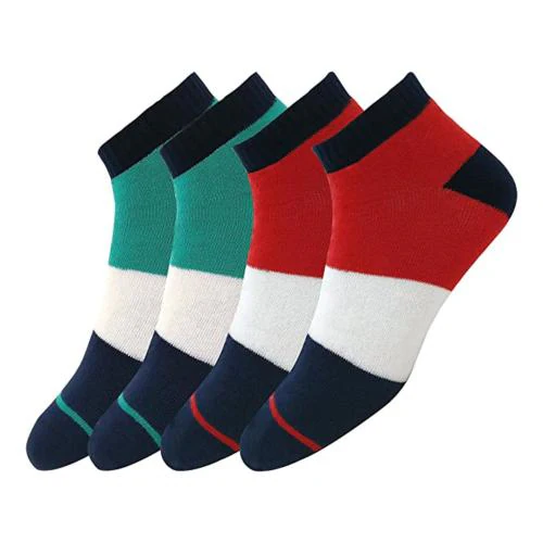 Maanja Men Cotton, Polyester 2 Ankle Length Elastane Socks
