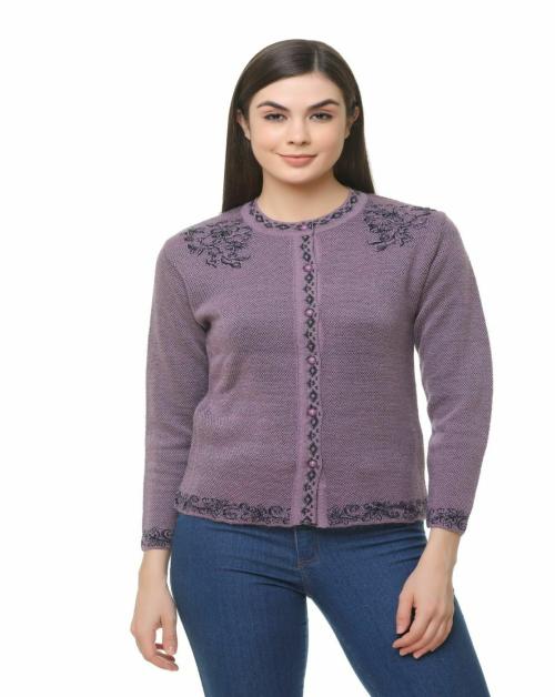 Clapton Women Move Solid Acrylic Blend Pack Of 1 Cardigan