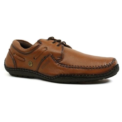 Buckaroo: NEW NERLON Genuine Leather Tan Casual Shoes For Mens
