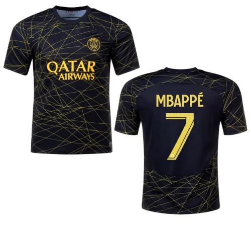 Teky PSG Home Football Jersey Mbappe 7 for Boys