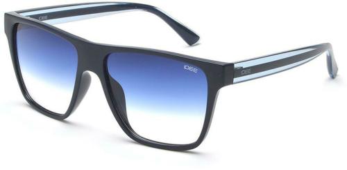 IDEE Gradient Retro Square Men Sunglasses- (56 ,Black)