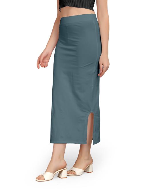 Buy THE DECOR TEX Cotton Blend Saree Shapewear Petticoat for Women