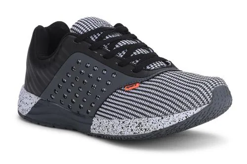 Sparx Men SM-318 Black Grey Sports Shoes