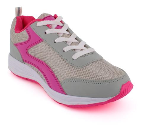 Sparx Women SL-513 Grey Pink Sports Shoes