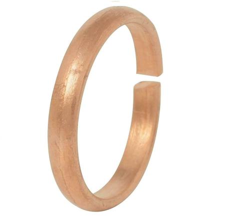 Morir Copper Copper Ring With Rope Chain