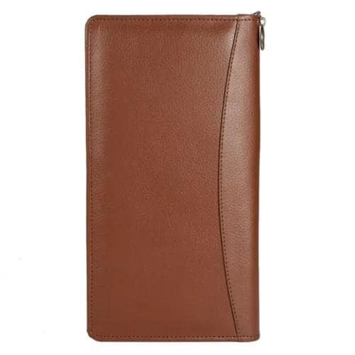 LCORIUM Best Genuine Leather Rexine Cheque Book Holder | Premium Quality Cheque Book Holder, Passport Holder | Document Holder | Travel Wallet Debit/Credit Card Holder | Safe & Secure