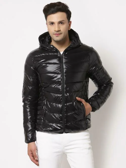 Red Tape Men's Black Jacket